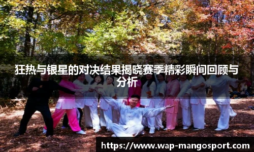 狂热与银星的对决结果揭晓赛季精彩瞬间回顾与分析
